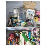 Lot of Sewing-Knitting-Craft Material  & More