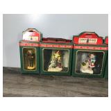Lot of 7 Coca Cola Town Square Collectible Figurines in Original Boxes