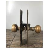 Vintage Brass Door Knob Assembly