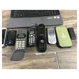 Lot of Cell Phones, 1 Computer & More