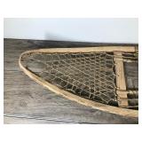 2 - Vintage Wooden Snow Shoes - Non Matching and One is Unfinished