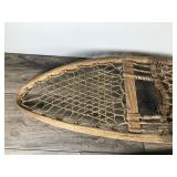 2 - Vintage Wooden Snow Shoes - Non Matching and One is Unfinished