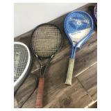 Lot of 5 Tennis Rackets - List of Rackets is Listed in Description