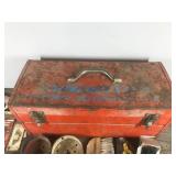 Toolbox full of tools and hardware