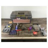 22” Tool Box with 3 Steel Drawers with Tools