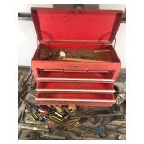 6 Drawer Tool Box Full of Tools - 3 Small Drawers of Tools we’re not Taken out and Not Included in the Main Picture - See Pictures