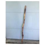 Pieces of Drift Wood - Diamond Willow Walking Stick and a Catch & Release Fish Net for Carrying Drift Wood