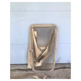 Pieces of Drift Wood - Diamond Willow Walking Stick and a Catch & Release Fish Net for Carrying Drift Wood