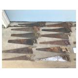 Lot of Vintage Saws with 1 Fairly New Saw
