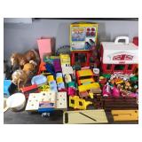 Fisher Price Toys - ERTL Big Farm Cow Accessory Set - Sesame Street Lego’s - Little Tikes & More