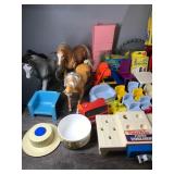 Fisher Price Toys - ERTL Big Farm Cow Accessory Set - Sesame Street Lego’s - Little Tikes & More