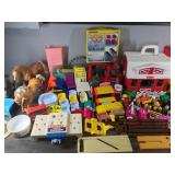 Fisher Price Toys - ERTL Big Farm Cow Accessory Set - Sesame Street Lego’s - Little Tikes & More