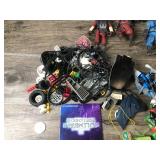 Lot of Toys - PEZ Star Wars - Teenage Mutant Ninja Turtles - Legos - Accessories & Action Figure Parts & More