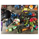 Lot of Toys - PEZ Star Wars - Teenage Mutant Ninja Turtles - Legos - Accessories & Action Figure Parts & More