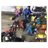 Lot of Toys - PEZ Star Wars - Teenage Mutant Ninja Turtles - Legos - Accessories & Action Figure Parts & More