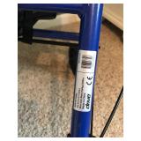 Drive Medical Rollator 4-Wheel Walker with Pouch & Padded Seat