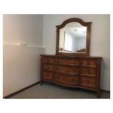 9 Drawer Dresser with Mirror