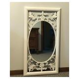 Metal Framed Wall Hanging Mirror