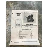 Sears Craftsman 1.5hp 12 gallon Air Compressor
