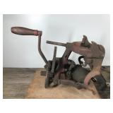 Lot of Vintage Items - Sickle Blade Sharpener - Not Exactly Sure What the other 2 are