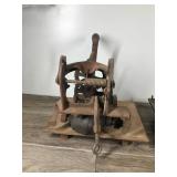 Lot of Vintage Items - Sickle Blade Sharpener - Not Exactly Sure What the other 2 are