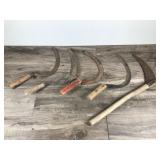5 - Vintage Hand Sickles