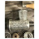 Vintage Meat Grinder & Parts