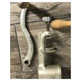 Vintage Meat Grinder & Parts