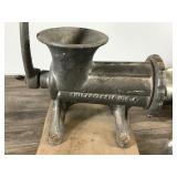 Vintage Meat Grinder & Parts