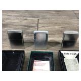 3 - Zippo Lighters in Original Boxes