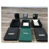 3 - Zippo Lighters in Original Boxes