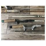 Lot of 7 Fishing Rods - list of rods is listed in description