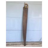 Large Vintage Hand Saw