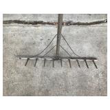 Vintage Wood Hay Rake