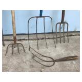 Lot of Vintage Pitch Forks