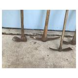 Lot of Vintage Mining Tools