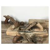Lot of Vintage Wood Planers