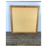 You Been Farming Long Framed Picture - 16” across x 16” tall