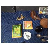 Box of vintage collectables
