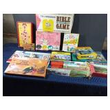 Lot of vintage games, toys and puzzles