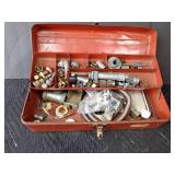 Tool box of plumbing parts