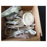 2 boxes of items to make zippers