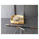 Tack strips and tack strip tool