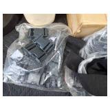 Weave stripping for chairs, seatbelt material and clips and rubber stripping and more