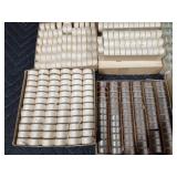 Lot of bobbin thread and upholstery sewing needles