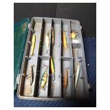 Magnum Plano double sided tackle box of tackle