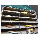 Magnum Plano double sided tackle box of tackle