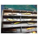 Magnum Plano double sided tackle box of tackle