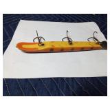 Vintage wooden musky lure