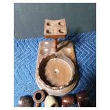 Pipe rack with 6 pipes
